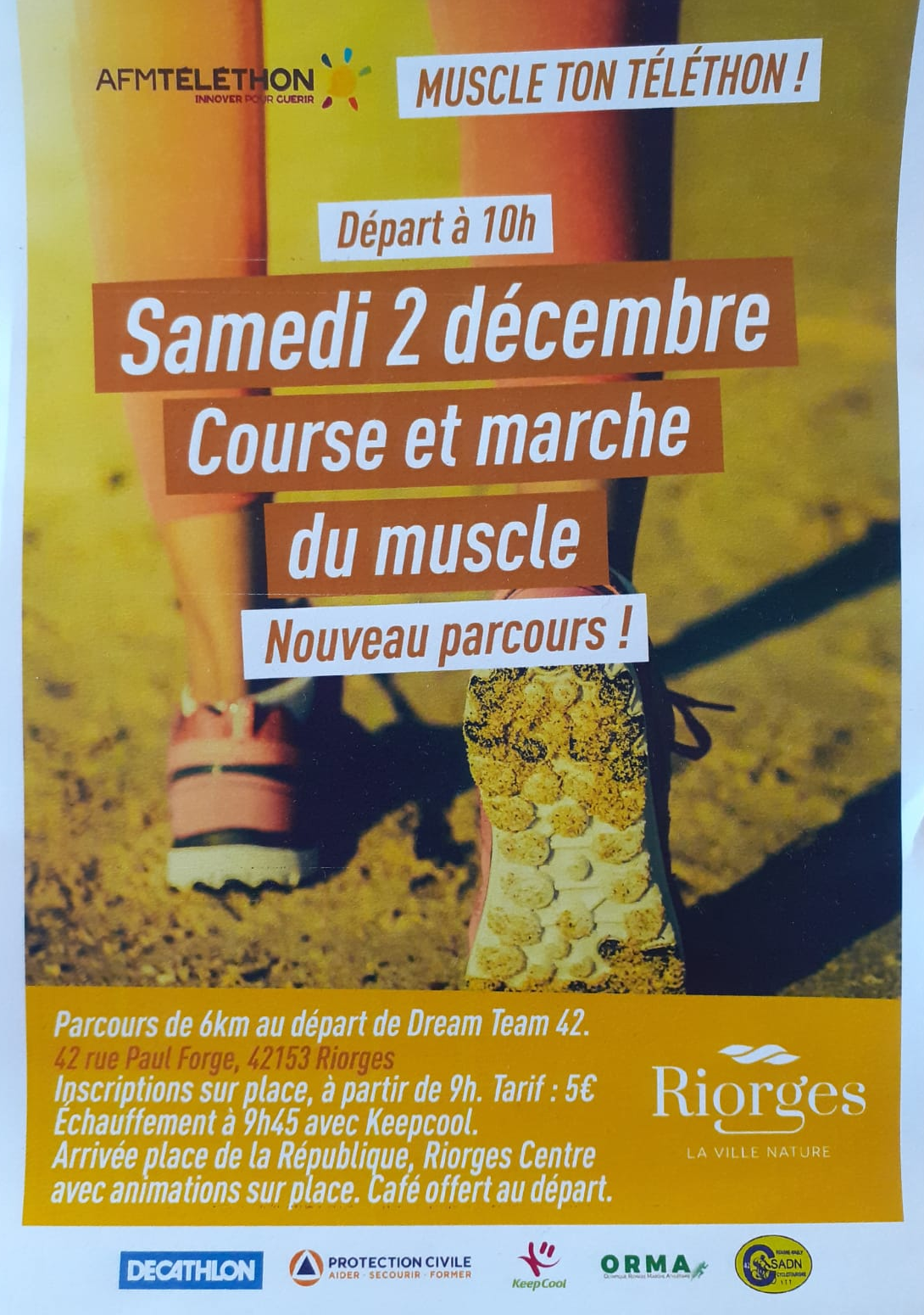 La course du muscle : samedi 2 décembre 2023 – Telethon