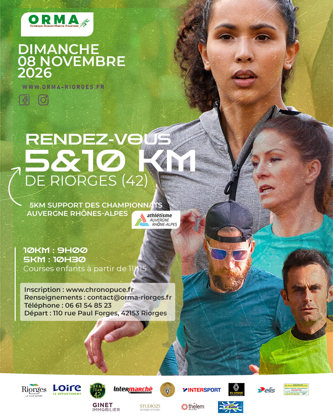 Les 10 Km & 5 Km Riorges